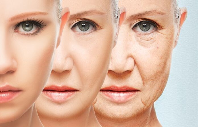 Phases of facial skin rejuvenation with masks